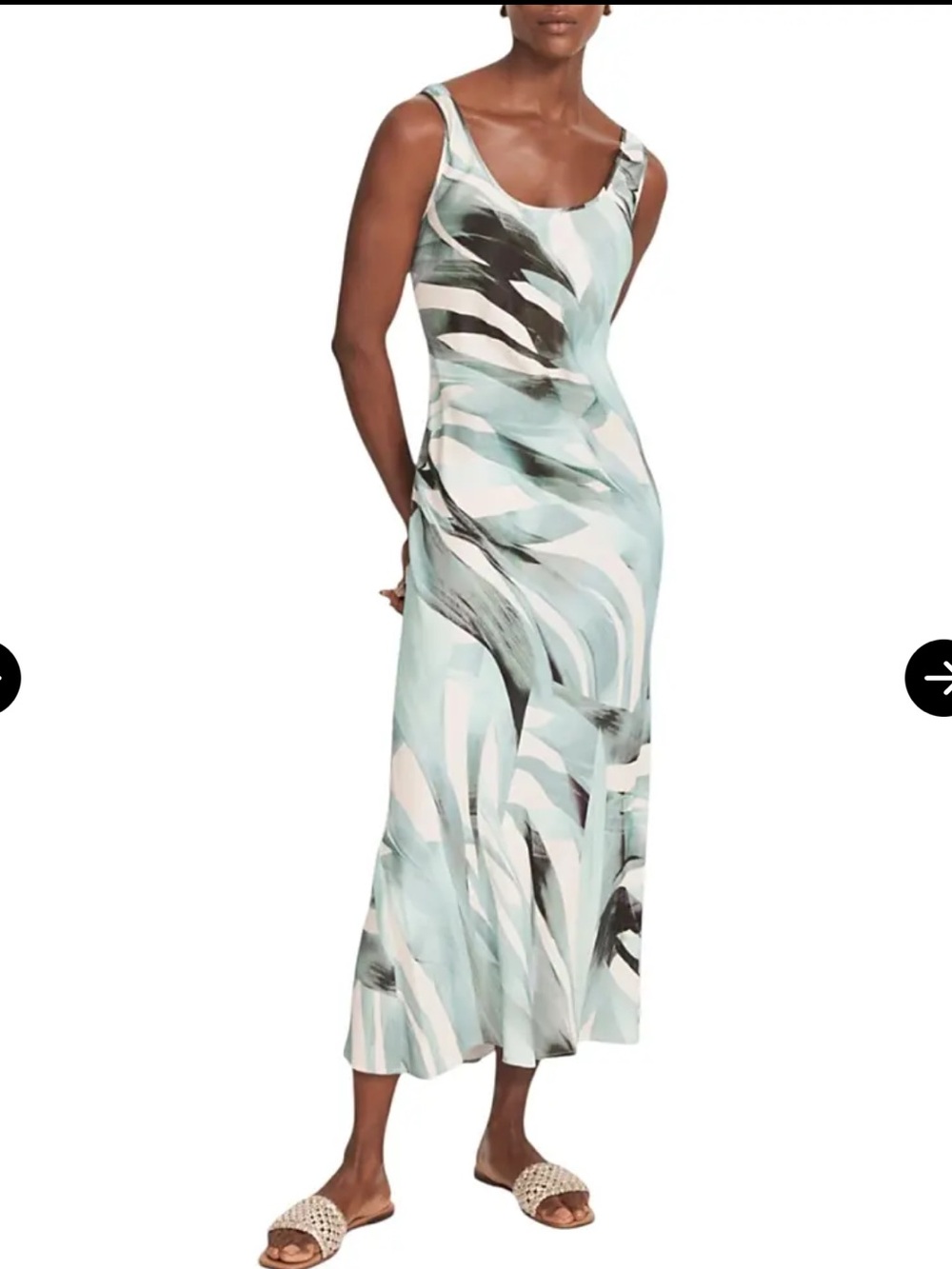 Mint Velvet Palm Springs Print